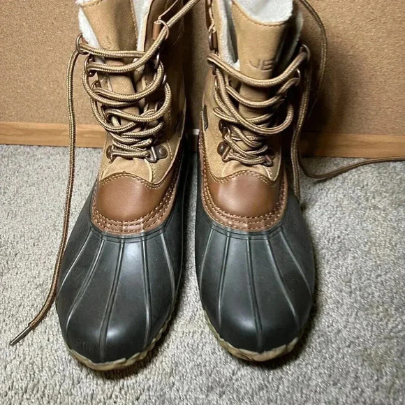 JBU By Jambu Women's Size 6.5m Duck Boots Quebec Laceup - Picture 9 of 9